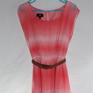 IZ Sleeveless Dress with Belt